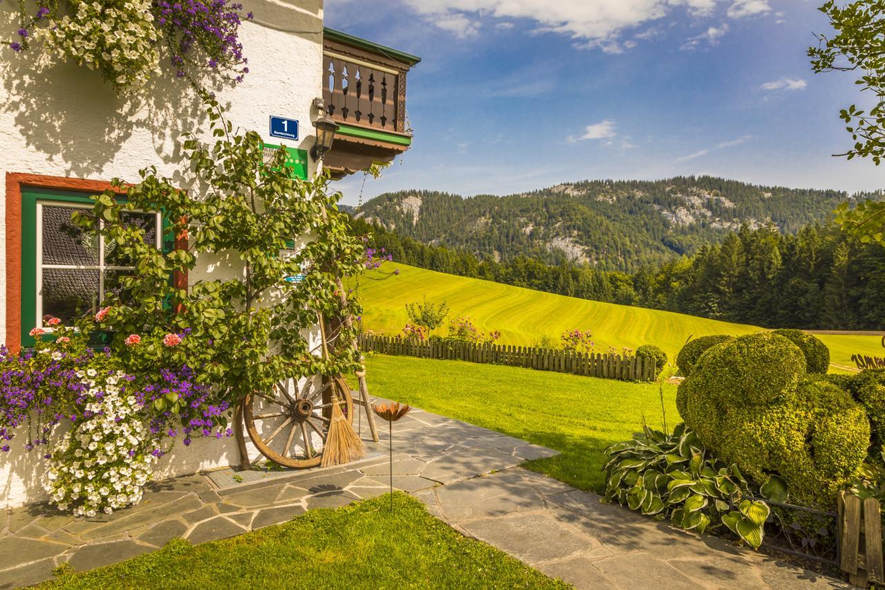 Wohlfuehlbauernhof Bambichlhof Villa Fuschl am See Buitenkant foto